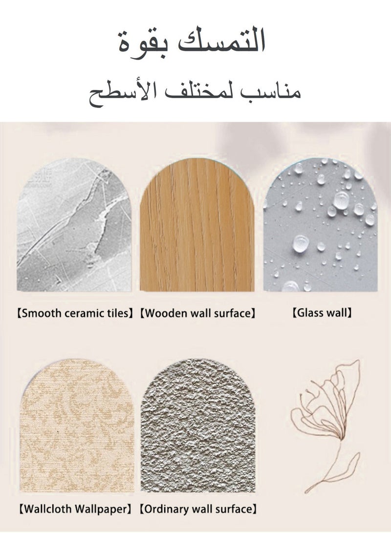 Namalu 90% blackout curtains, self-adhesive and portable, easy to install, sunproof and heat-insulating, privacy protection, short design, suitable for various room types, bedroom curtains, bedroom decor, modern curtains - Image 4